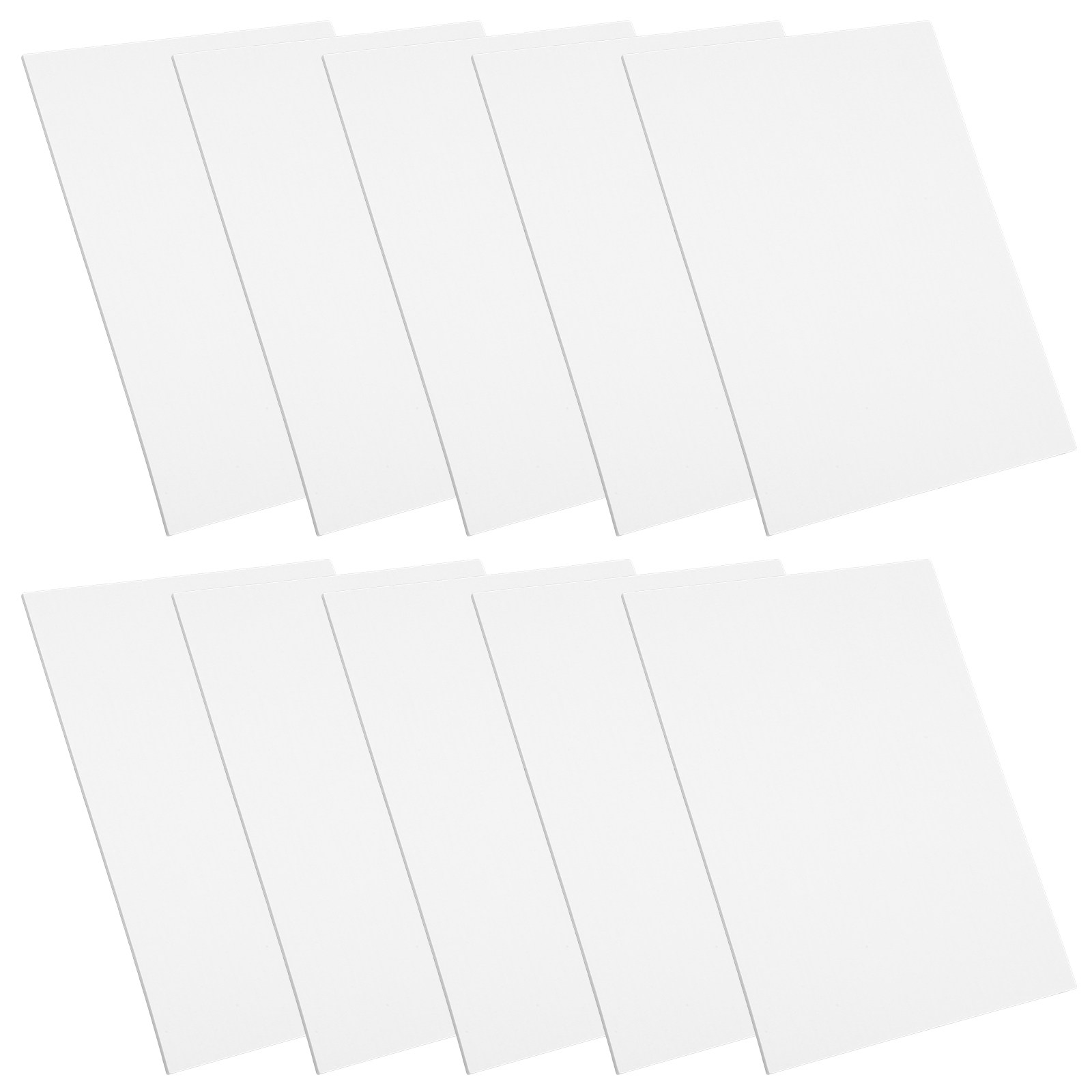 Cosplay Prop Foam Board - แผ่นโฟมเปล่า 10 ชิ้น พื้นผิวเรียบ วัสดุสำหรับงานประดิษฐ์ DIY