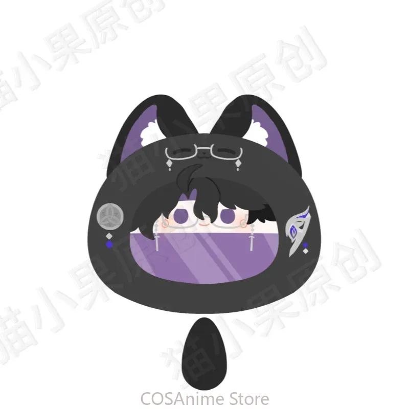Cosplay Prop Bag - กระเป๋าเป้สะพายหลัง Genshin Impact Pantalone Regrator ลายคอสเพลย์น่ารักพร้อมหูใส