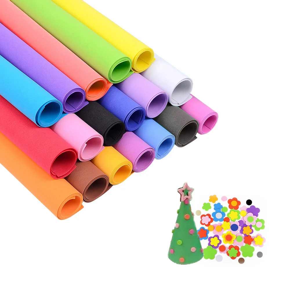 แผ่นโฟม EVA สีสันสดใส 1/18 ชิ้ - Eva Foam Sheet บทวิจารณ์และราคา
