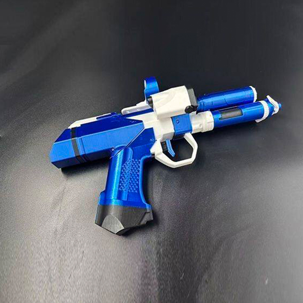 ปืนฮอร์โมนสีน้ำเงิน Delta Acti - Cosplay Prop Blueprints บทวิจารณ์และราคา