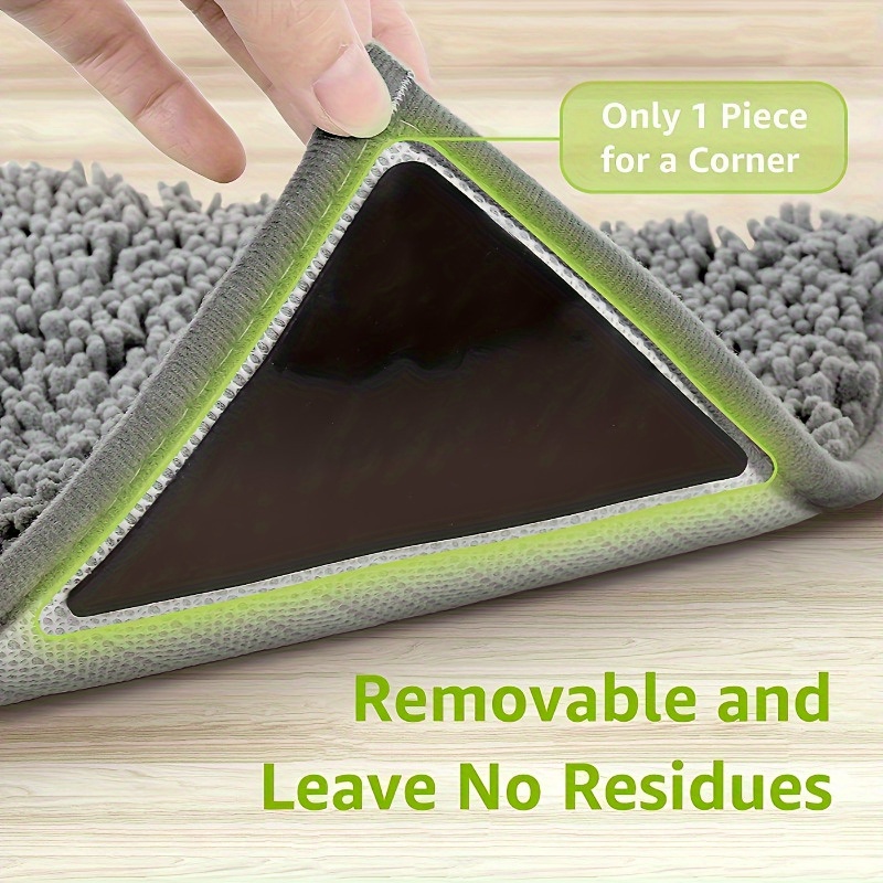 สติกเกอร์กันลื่นสำหรับพรม แบบใ - Velcro Hook Loop บทวิจารณ์และราคา